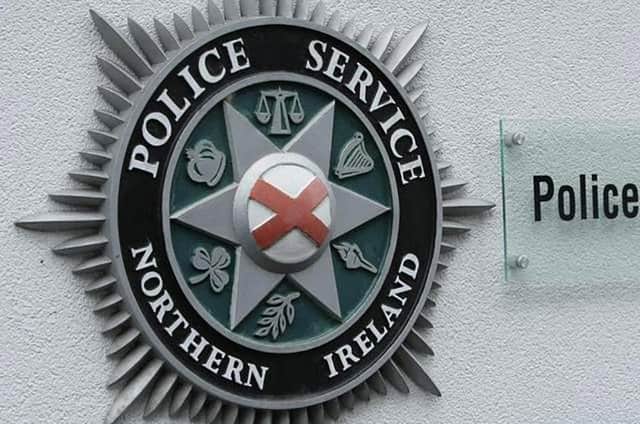 A man has been arrested after two officers were injured as they responded to a domestic incident in Armagh.