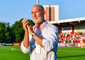 Larne manager Gary Haveron. (Photo by Andrew McCarroll/Pacemaker Press)