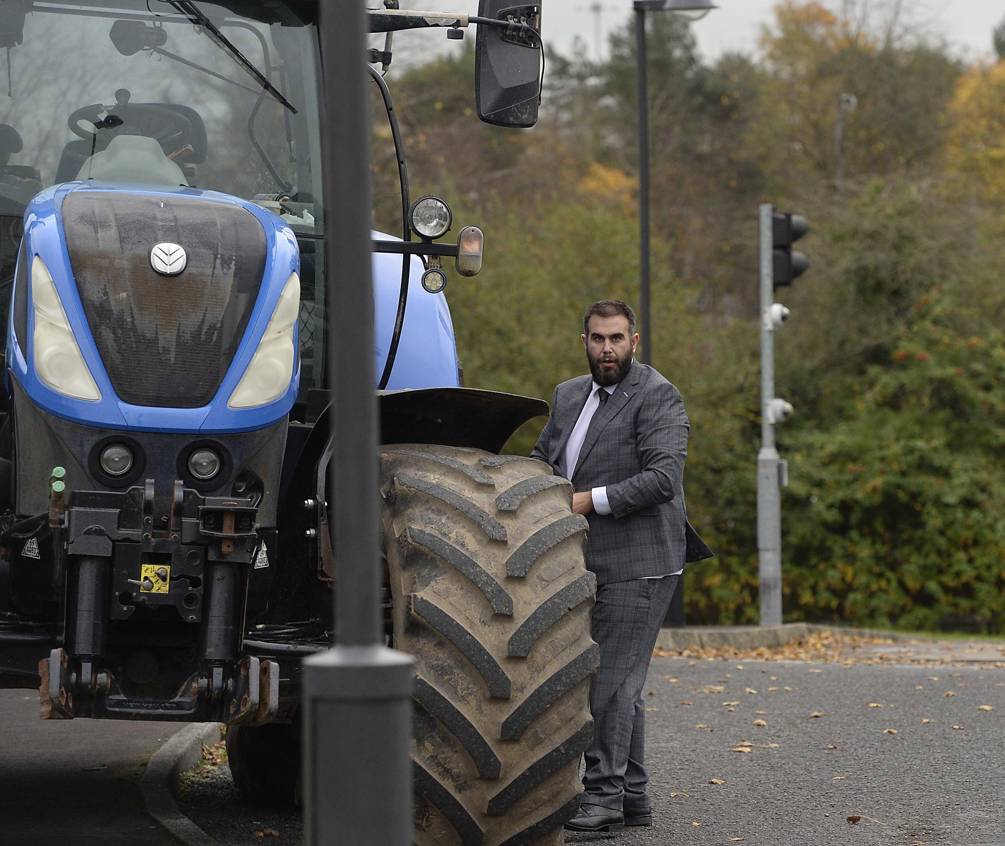 Former DUP councillor Luke Poots convicted of driving tractor on the A1 ...