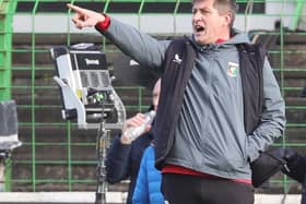 Declan Devine has been confirmed as permanent manager of Glentoran. (Photo by David Maginnis/Pacemaker Press)