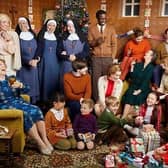 Everyone is in the festive spirit in Call the Midwife