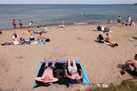 Enjoying the sunshine at Crawfordsburn Country Park on July 17, 2022. By the same date this month Northern Ireland has had 110% of its average July rainfall. Photo by Kelvin Boyes / Press Eye.