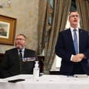 Unionist leaders Doug Beattie, Sir Jeffrey Donaldson and Jim Allister  have had varying approaches to dealing with the post-Brexit trade arrangements.