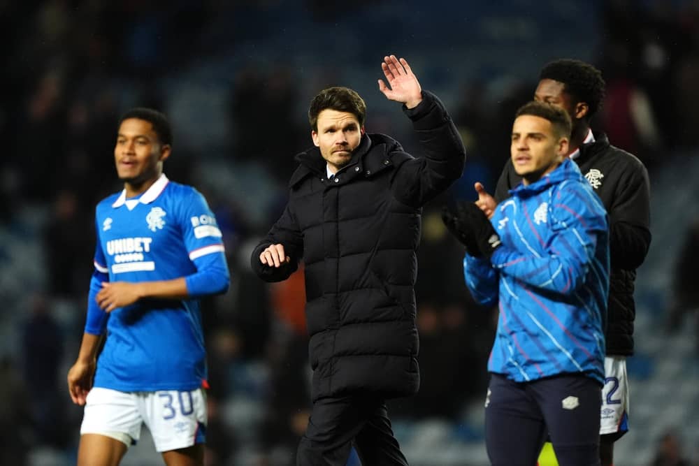 Rangers manager Danny Rohl. (Photo by Andrew Milligan/PA Wire)