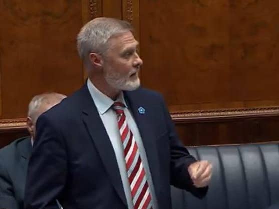 DUP MLA Paul Frew.