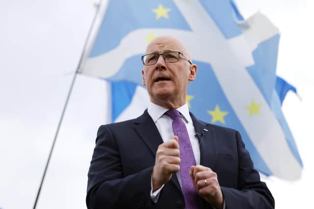 Families of Scots killed in the Troubles had urged John Swinney, first minister of Scotland, to apologise for his comments