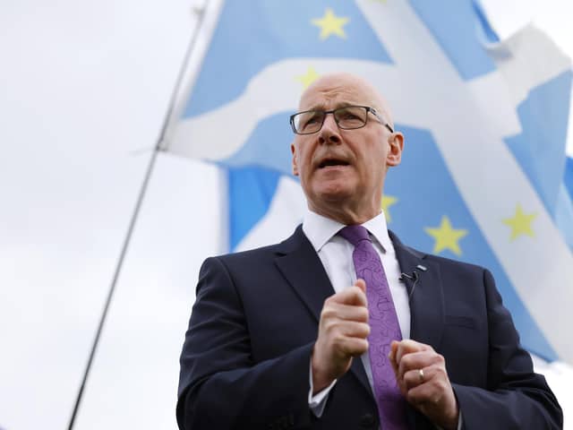 Families of Scots killed in the Troubles had urged John Swinney, first minister of Scotland, to apologise for his comments