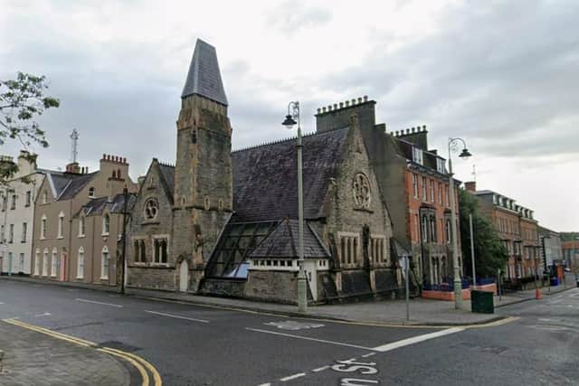 The Reformed Presbyterian Church on Clarendon Street in Londonderry ceased being used as a church in 1990.