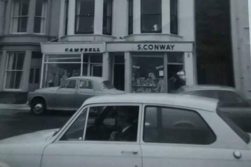 Sheila's Sweet Shop (originally named S Conway) pictured during the first year in 1964