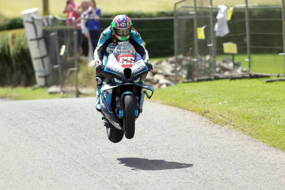 Michael Sweeney (MJR BMW) won the Open Superbike race at the Kells Road Races in Co Meath. (Photo by Stephen Davison/Pacemaker Press)