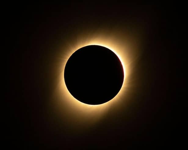 The July 2 eclipse of 2019, as seen from northern Chile (Getty/AFP)