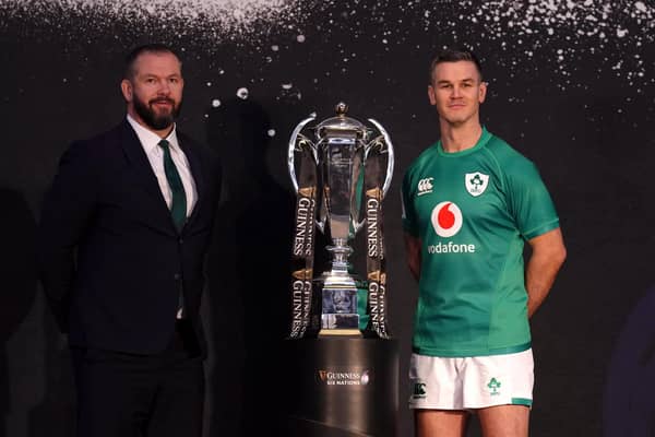 Ireland head coach Andy Farrell and captain Johnny Sexton who is determined to make the most of a potential Six Nations swansong.