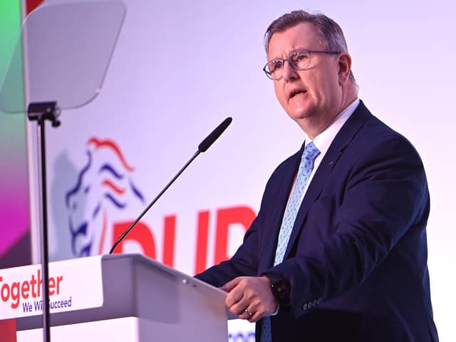 Sir Jeffrey Donaldson has quit as leader of the DUP after being charged with historical sex offences