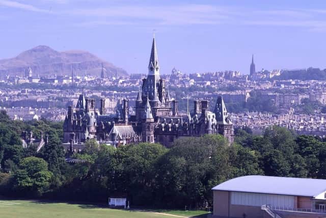 Fettes College in Edinburgh, where Belfast-born Richard Girvan has taken up the role of headmaster. Credit: Fettes College
