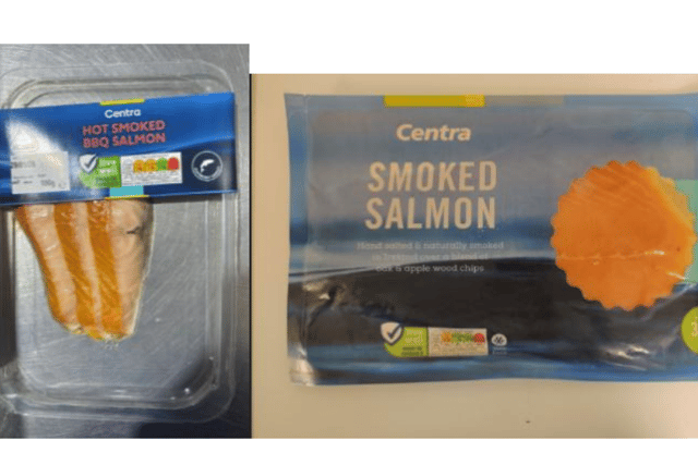 Anyone who bought Centra's smoked salmon or BBQ smoked salmon is to return them for refunds. Image: FSA