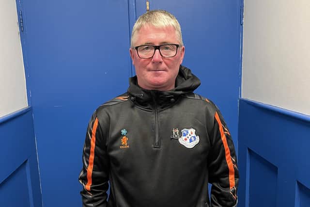 Darren Murphy has stepped down as Loughgall manager. (Photo by National World)