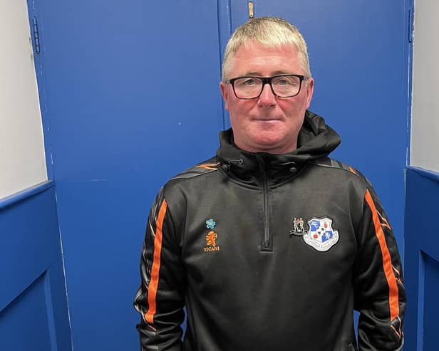 Darren Murphy has stepped down as Loughgall manager. (Photo by National World)
