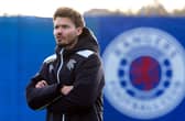 New Rangers manager Danny Rohl during a training session at Rangers Training Centrei in Glasgow on Wednesday. (Photo by Steve Welsh/PA Wire)