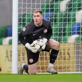 Larne goalkeeper Rohan Ferguson is ready for the challenge of Cliftonville in today's Irish Cup semi-final