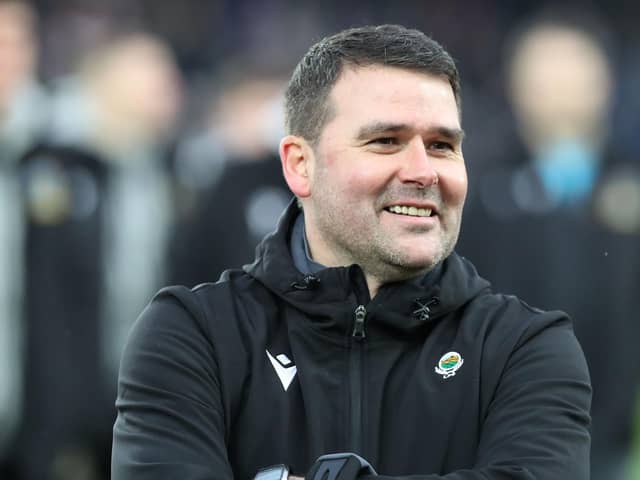 Linfield manager David Healy. PIC: INPHO Brian Little