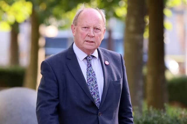TUV leader Jim Allister said the DUP’s deal with the UK government on post-Brexit trade agreements represents a 'tawdry climbdown'