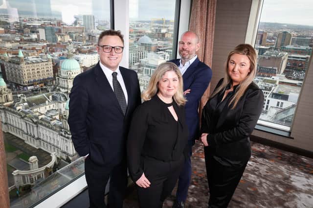 Mark Blair, Olivia O’Kane, Scott Kennedy and Julie Galbraith, executive partner
