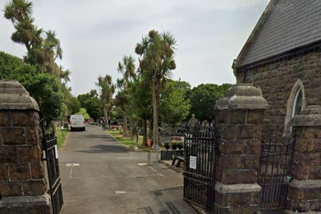 Greenland Cemetery, Larne. Photo by Google