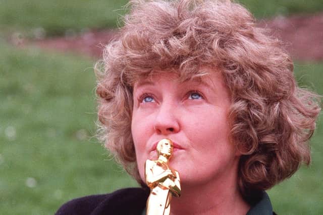 Oscar winning actress Brenda Fricker in her 'Casualty' uniform between takes at Bristol. Brenda won her Oscar for her performance as mother of cerebral palsy victim Christy Brown in the film 'My Left Foot'. Oscar-winning Irish actress Brenda Fricker, best known for her roles in My Left Foot and Home Alone 2: Lost In New York, has died aged 81, her agent said. Issue date: Friday July 17, 2026.