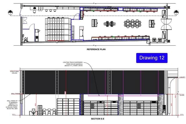 The proposed layout for the new Crocs store at The Boulevard, outside Banbridge. Image: ABC planning portal