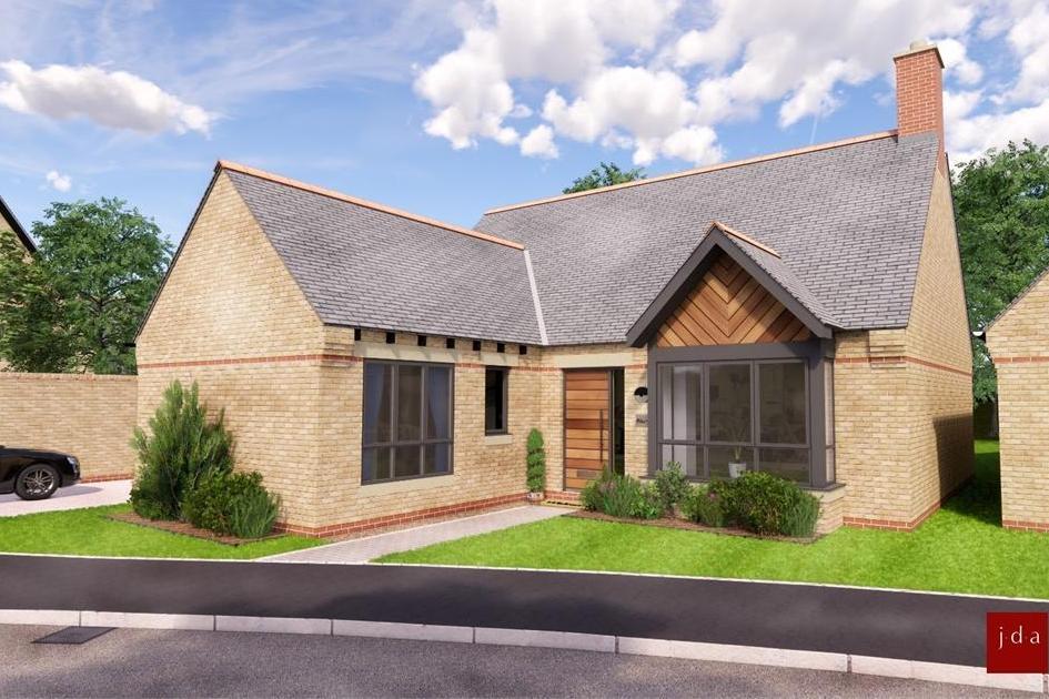 Plot 16 at the new Sheepbridge Park development in Mansfield is this three-bedroom, detached bungalow, on the market for £475,000.
