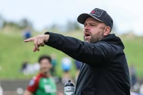 Bangor manager Lee Feeney. (Photo by David Maginnis/Pacemaker Press)