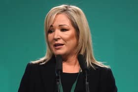 Sandra Chapman writes about Michelle O'Neill, pictured: 'I have to say the thought of a first nationalist first minister - a woman to boot – throws me somewhat'