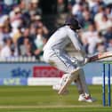 Ireland's James McCollum suffered an injury during day two of the first LV= Insurance Test match at Lord's