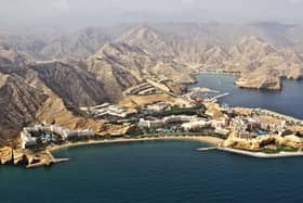 The Shangri-La Al Husn is a luxury resort in Oman.