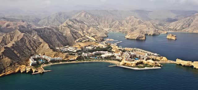 The Shangri-La Al Husn is a luxury resort in Oman.