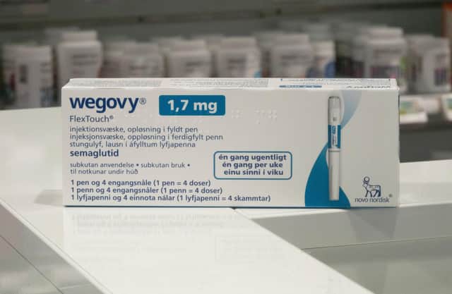 The Wegovy drug, which is approved for use in the NHS alongside diet and physical activity to manage excess weight and obesity in some people