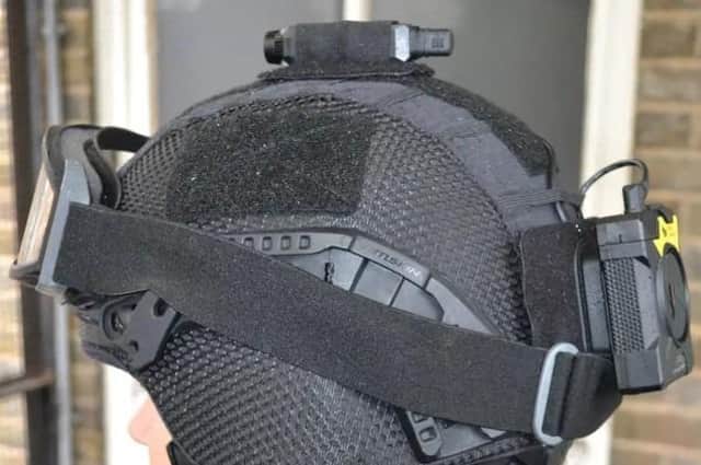 Head-mounted camera - Met Police image
