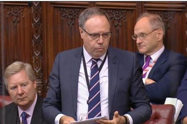 Lord Dodds speaking during the Legacy Bill third reading