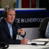 DUP leader Sir Jeffrey Donaldson has confirmed his party has had “a number of conversations” with both Labour leader Sir Keir Starmer, pictured, and shadow secretary of state Hilary Benn