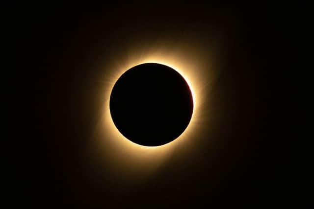 The July 2 eclipse of 2019, as seen from northern Chile (Getty/AFP)