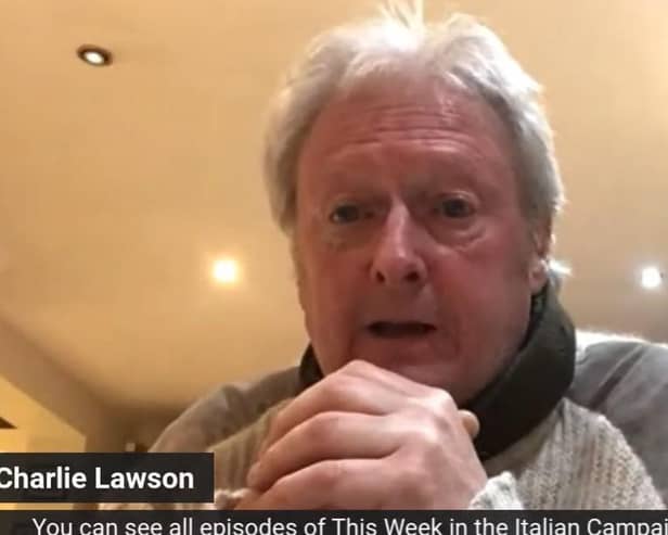 Charlie Lawson - This Week in the Italian Campaign