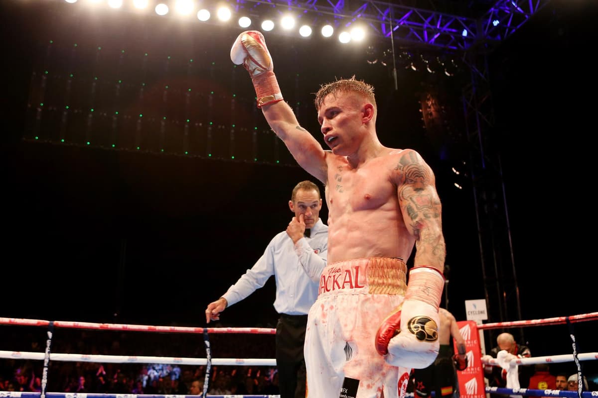 I'm happy with my boxing career and that's one of the reasons why I never came back into the sport, says Carl Frampton