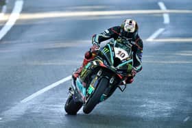 Peter Hickman set the fastest lap in TT qualifying so far at 132mph on his Monster Energy by FHO Racing BMW on Tuesday