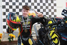 Richard Cooper dominated the opening Superbike race at the Sunflower Trophy meeting at Bishopscourt in County Down