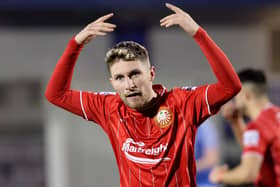 Portadown's Ryan Mayse has been included in the Championship's Team of the Year. PIC: David Maginnis/Pacemaker Press