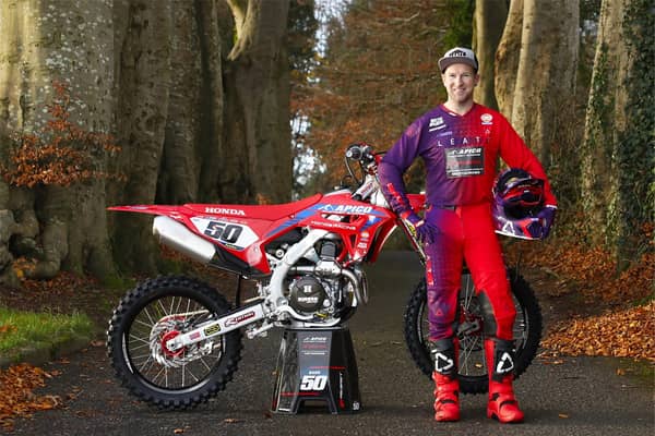 Martin Barr has confirmed his decision to re-sign with the Apico factory racing Honda team for 2024. (Photo by Maurice Montgomery)
