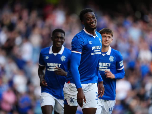 Rangers' Emmanuel Fernandez. (Photo by Andrew Milligan/PA Wire)
