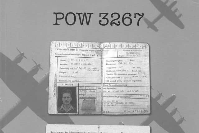 Mac’s Stalag Luft III POW documents on cover of POW 3267 book