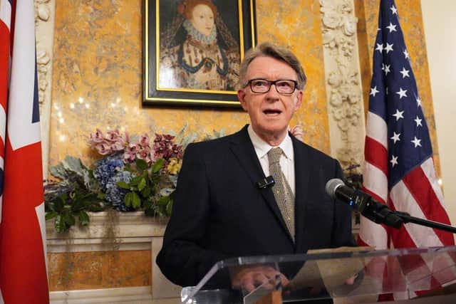 Lord Mandelson is not fit to be UK ambassador to the US. There is no doubt about his unwise association with Jeffrey Epstein