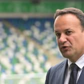 Taoiseach Leo Varadkar has questioned when Ireland relies on the UK for defence - a statement the DUP's Gavin Robinson says lacks credibility.